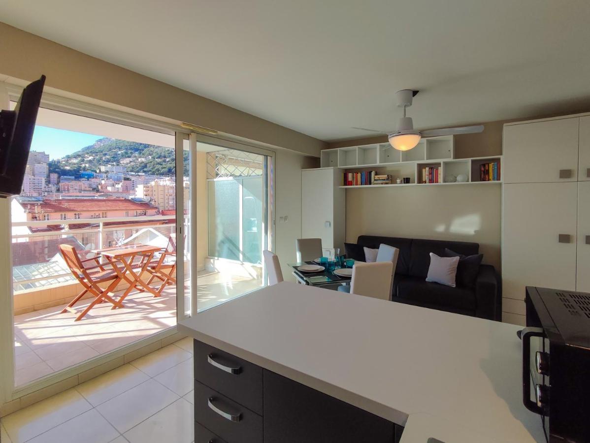 Vecchio Monaco 4Pers Parcheggio Lägenhet Beausoleil Exteriör bild